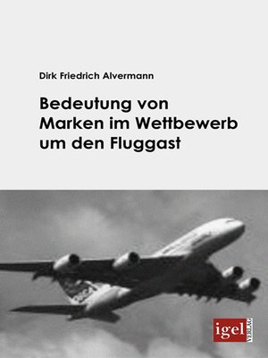 cover image of Bedeutung von Marken im Wettbewerb um den Fluggast
